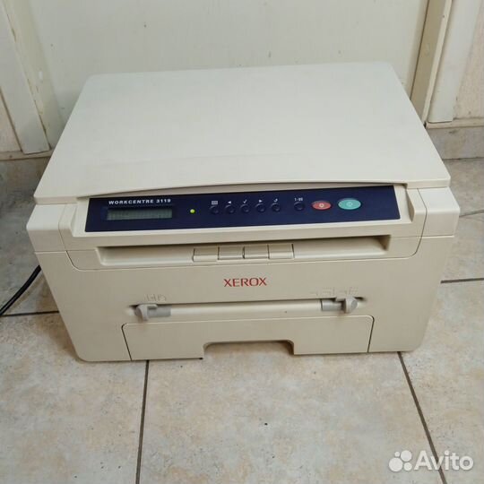 Мфу лазерный Xerox Workcentre 3119 + новый картрид