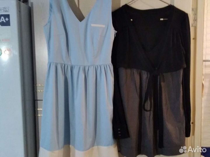 Блузки, брюки,платья, сарафаны 40-42