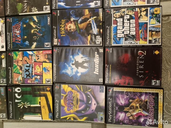 Игровые диски на ps2