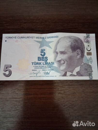 5 лир