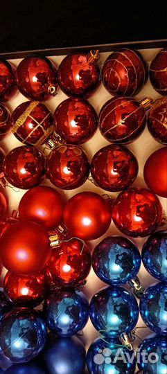 Шары ёлочные, новогодние игрушки