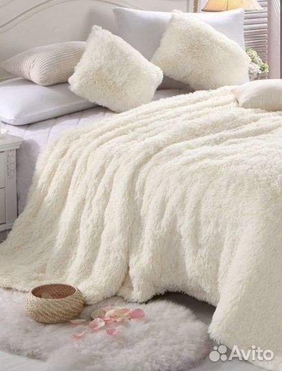Плед пушистое покрывало