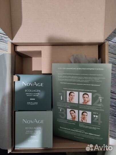 NоvAgе Ecollаgеn 30+ дневной и ночной крем