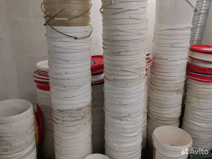 Ведра пластиковые 10л бу