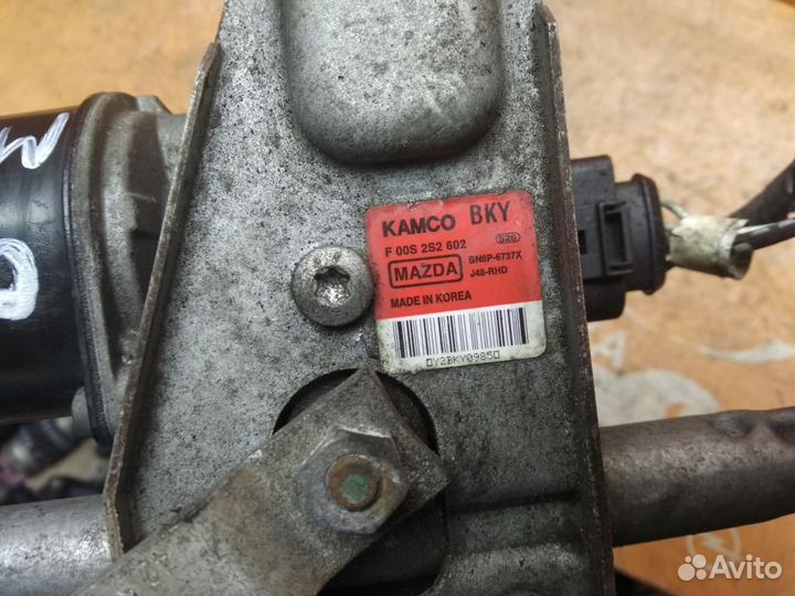 Моторчик стеклоочистителя передний Mazda 3 (BK)