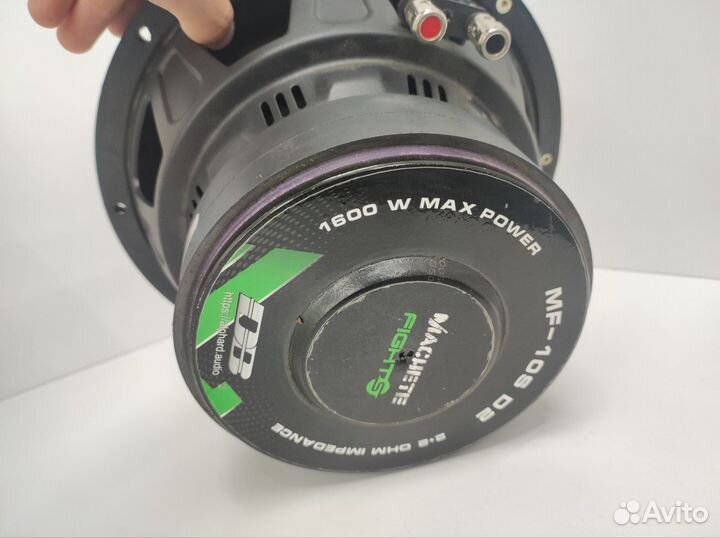 Сабвуфер автомобильный Machete mf-10sd2