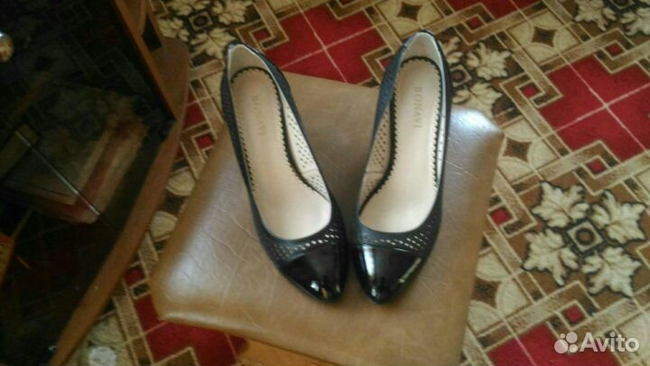 Туфли женские демисезонные, кожаные