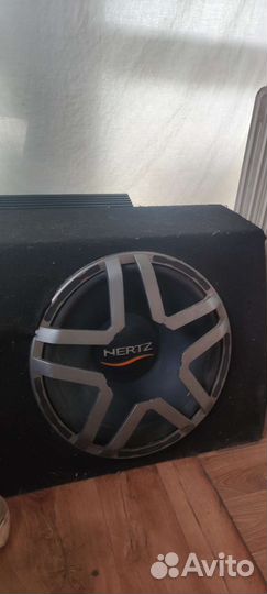 Сабвуфер и усилитель