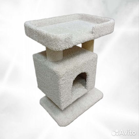 Когтеточка домик для кошки новый