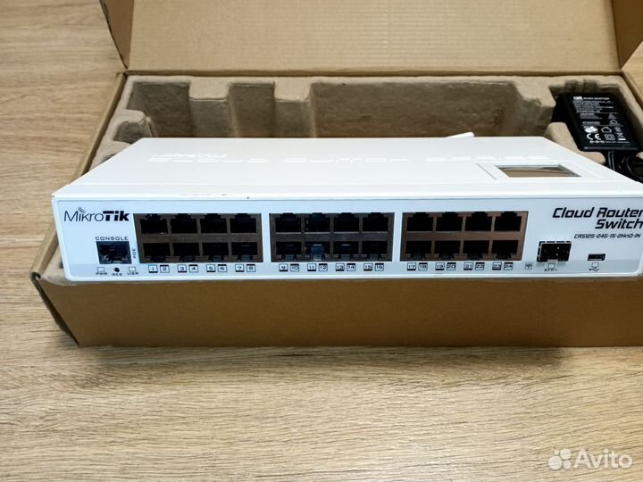 Mikrotik crs125 24g 1s 2hnd in