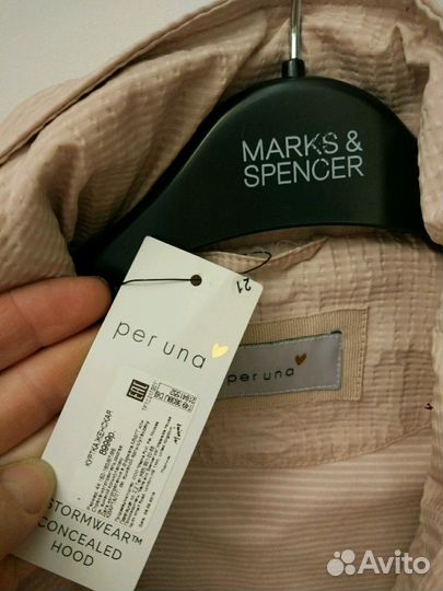 Ветровка тренч пальто Marks Spencer