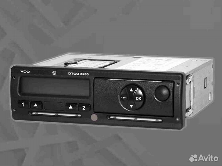 Тахограф Штрих м с блоком нкм.Под ключ