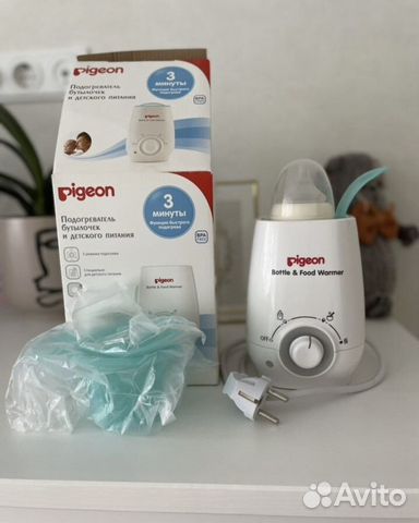 Подогреватель для бутылочек pigeon