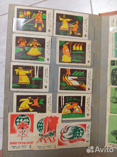 Коллекция спичечных этикеток СССР