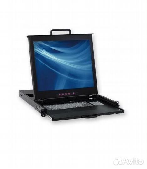 Консоль KVM Broadrack 1 порт KDR-11901-USB-RU