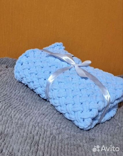 Плед ручной работы