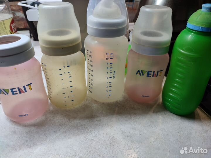 Для новорожденных бутылочки, пыльник