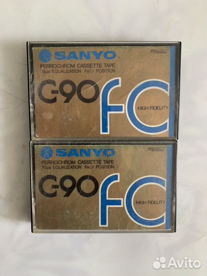 Аудиокассеты sanyo