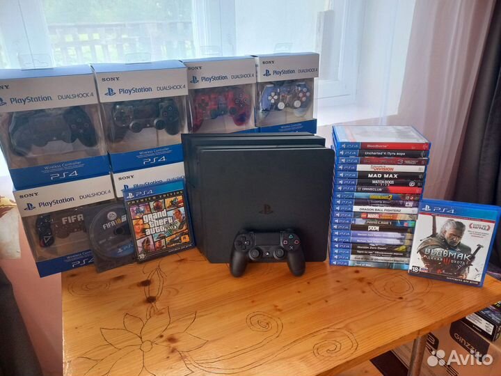 Ps4 Fat/Slim 500GB+100игр