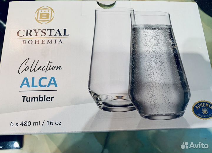 Бокалы crystal bohemia