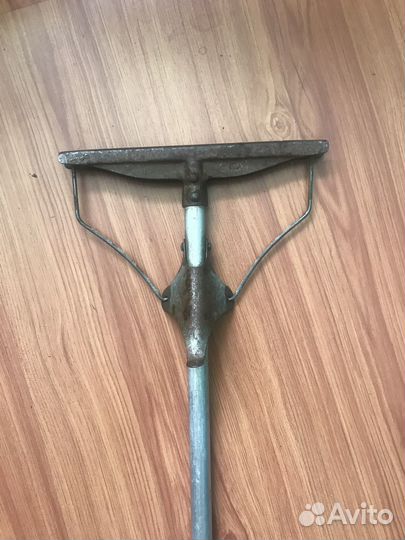 Швабра лентяйка (СССР) б/у для дачи/дома (рабочая)