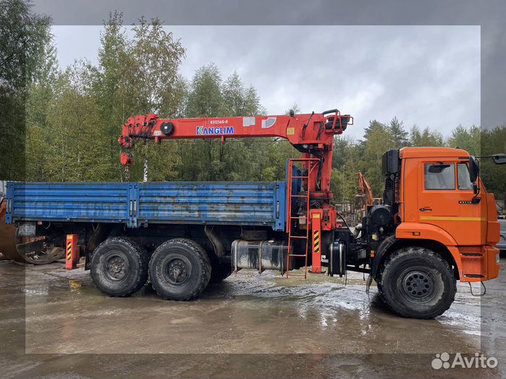 КамАЗ 43118 с КМУ, 2018