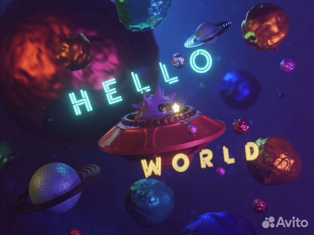 Графич. дизайнер 2D / 3D анимации, модели Blender