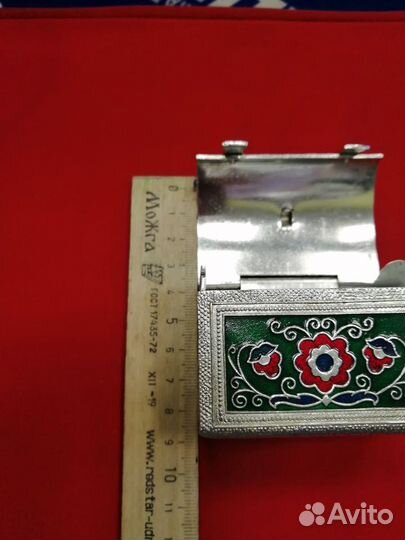 Сундучок детский с эмальками. Редкий