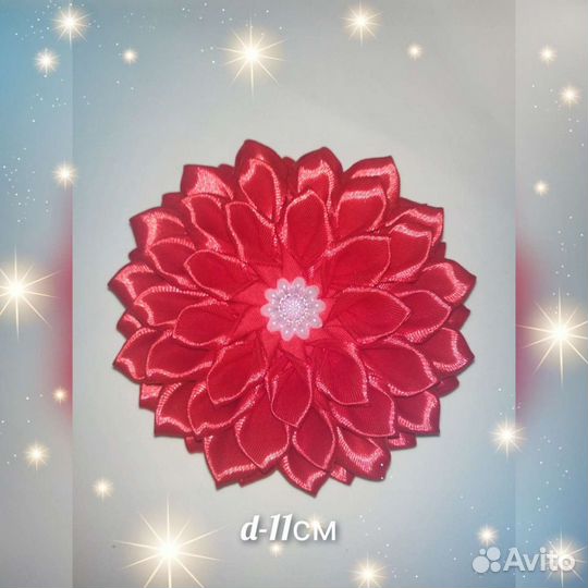 Цветок на ободок,повязку,шапку