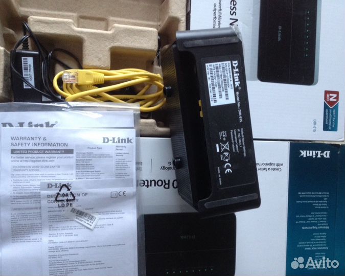 Wifi роутер D-Link N300 Dir-615