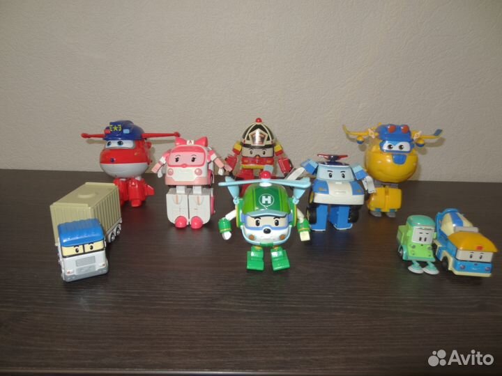 Вертолёт Джет и Робокар Поли Оригинал