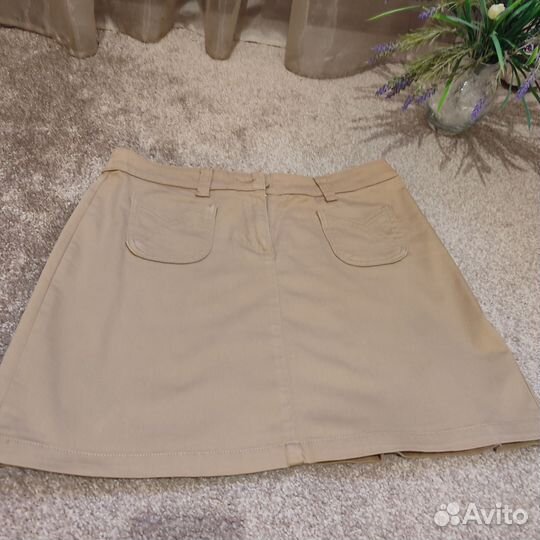 Юбка летняя хлопок/сатин 46 р