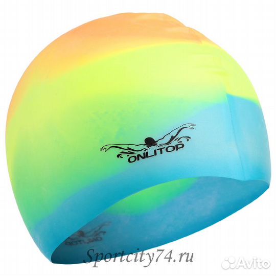 Шапочка для плавания Onlitop 737233 микс