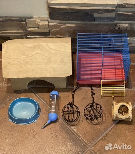 Клетка для морской свинки,кролика и т.д + подарки