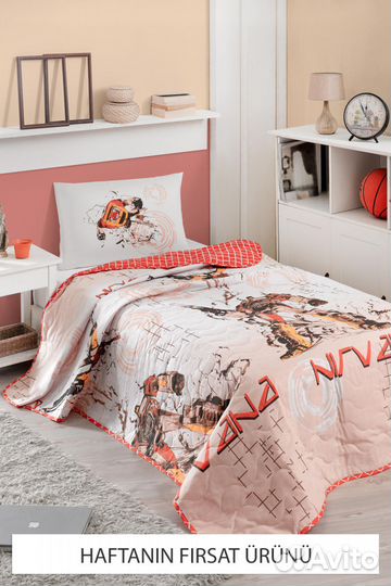Покрывало с наволочкой