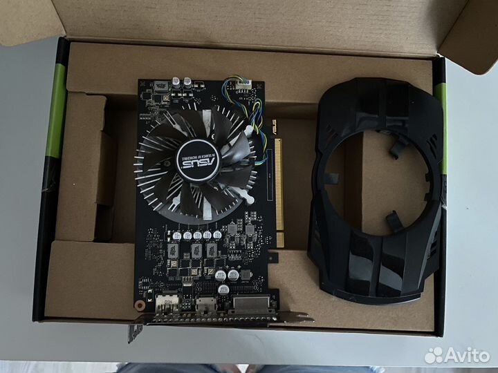 Видеокарта asus gtx 1050 ti