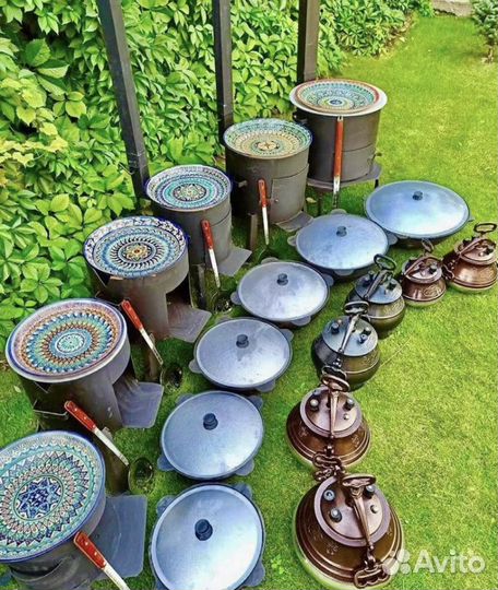 Казаны чугунные от 4,5 до 22 литров