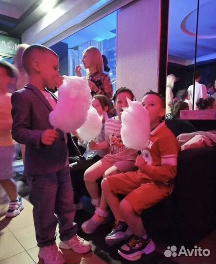 Сахарная/сладкая вата, попкорн, аквагрим