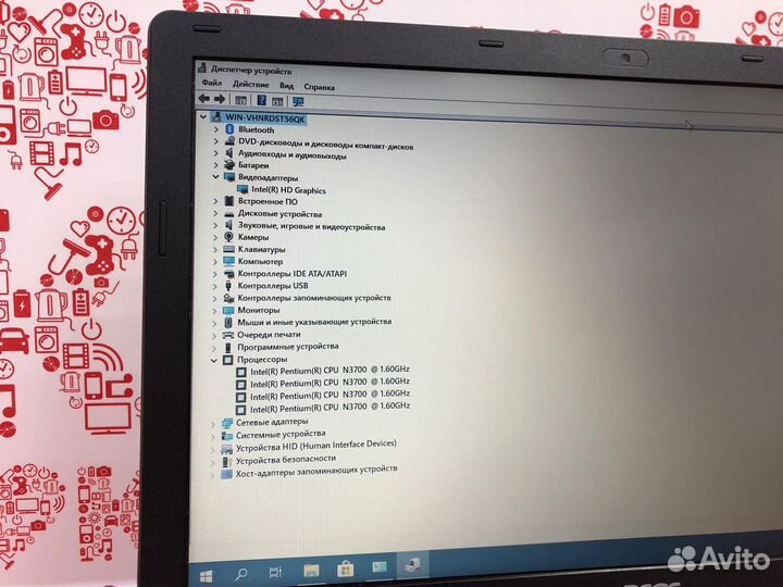 Acer 4ядра pentium N3700 OZU8gb HDD1Tb Tmn03