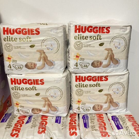 Подгузники Huggies 4