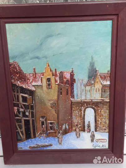 Картины, городские пейзажи