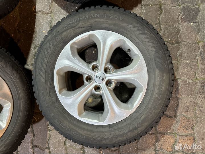 Колеса с шинами 235/65 r17 на Kia Sorento