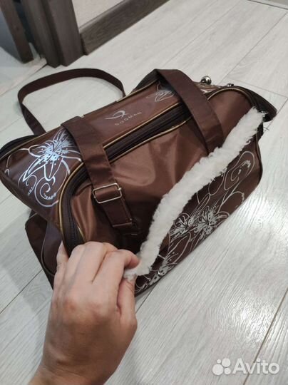 Переноска бу утепленная на