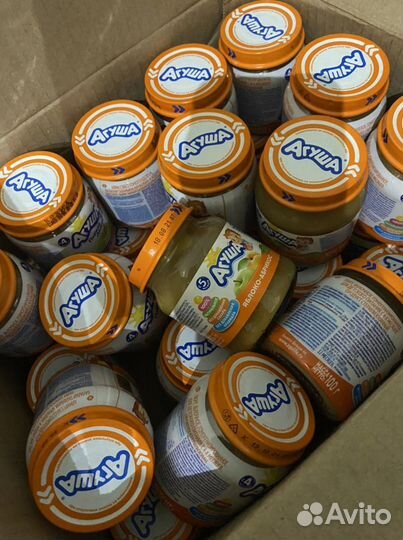 Детское фруктовое пюре