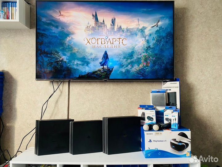 Sony Playstation 4 fat slim pro VR set