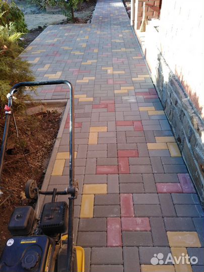 Укладка тратуарной плитки, качественно