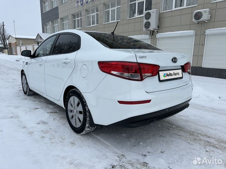 Kia Rio 1.6 AT, 2016, 132 000 км