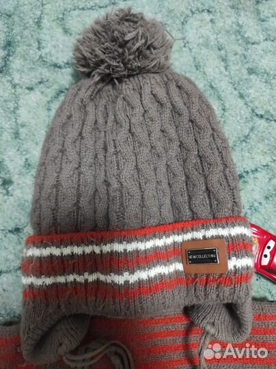 Зимняя шапка и снуд