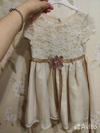 Платье для девочки 104-110