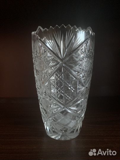 Ваза хрусталь